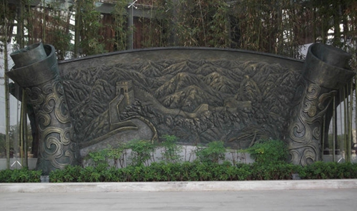 贵州公园水泥雕塑