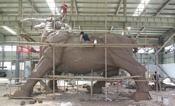 贵州动物雕塑